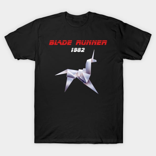 Blade Runner Unicorn T-Shirt by Scud"